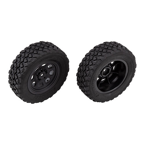 Pro2 LT10SW Front Wheels and Tires, mounted