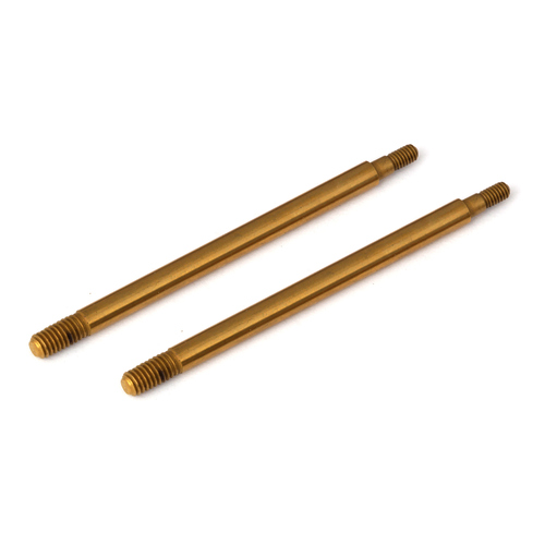 RC8T3 TiN Shock Shafts, 3.5x33.5 mm