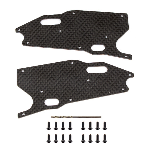 ###RC8T3.1 FT Arm Stiffeners, front lower, carbon fiber