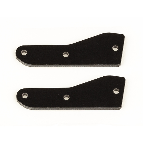 RC8B4 FT front upper suspension arm inserts, G10, 2.0 mm