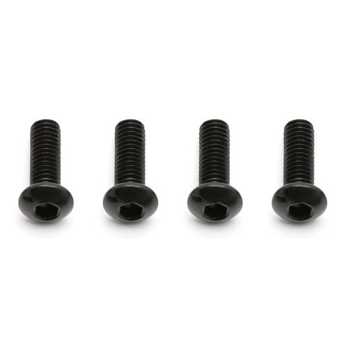 Droop Screws, M4 0.7x12mm BHCS, black