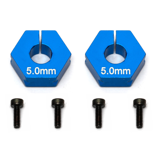 FT Clamping Wheel Hexes, 5.0 mm offset