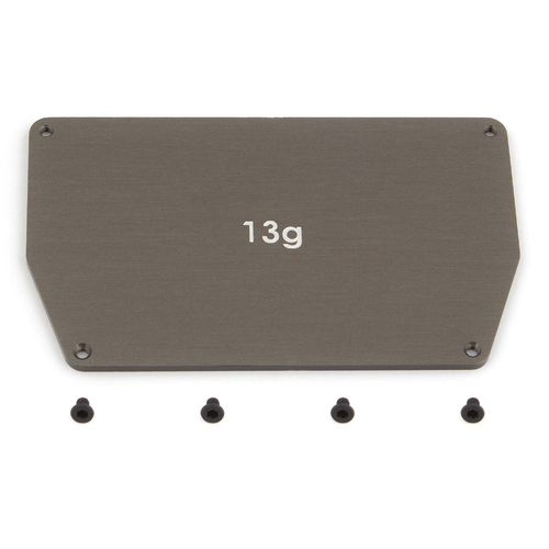 RC10B6 FT Aluminum Chassis Weight, 13g