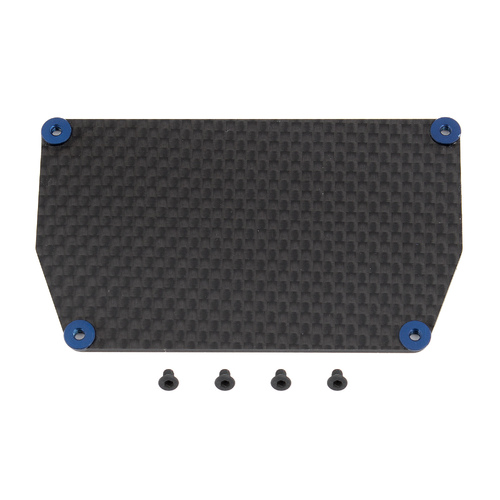 FT ESC Plate, carbon fiber