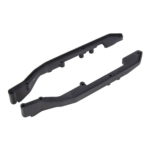 RC10B6.4 FT SIDE RAILS, CARBON