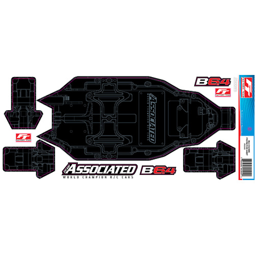 RC10B6.4 FT CHASSIS PROTECTIVE