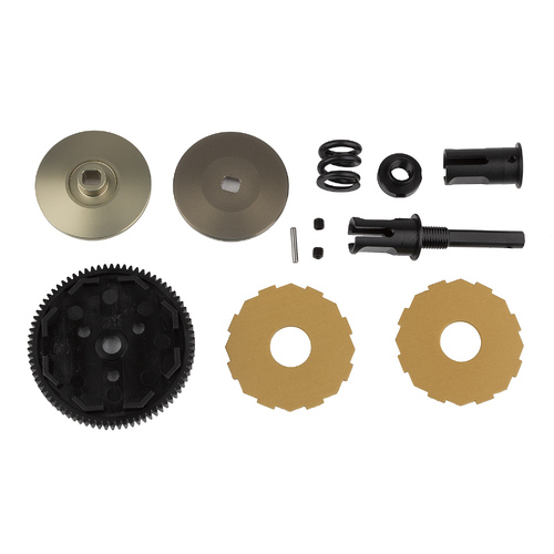 RC10B74.1 Slipper Hub Set, 2-pad