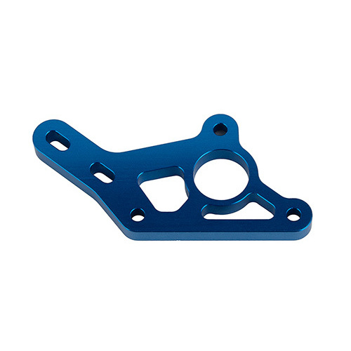 RC10B7 Motor Mount, blue aluminum