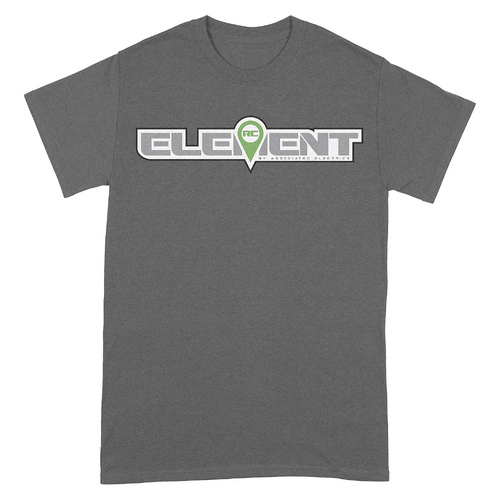 Element RC Logo T-Shirt, gray, M