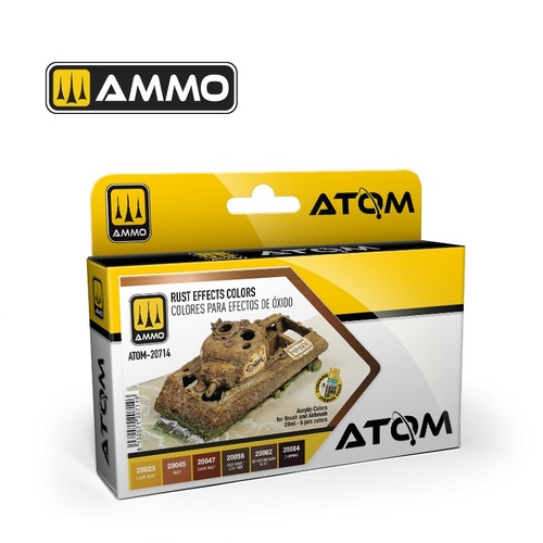 Ammo by Mig - ATOM Rust Effects Colors Set