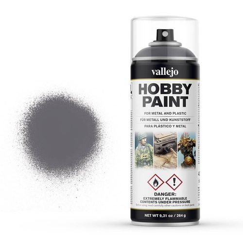 Vallejo - Aerosol Gunmetal 400ml Hobby Spray Paint [28031]