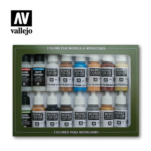 Vallejo - Model Colour Folkstone Specialist 16 Color Set