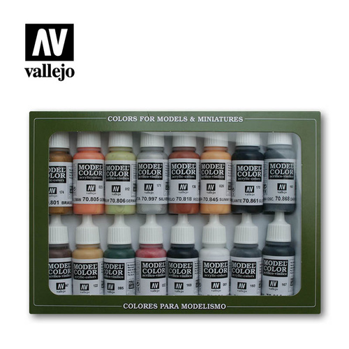 Vallejo - Model Colour German Colors WWII 16 Color Set