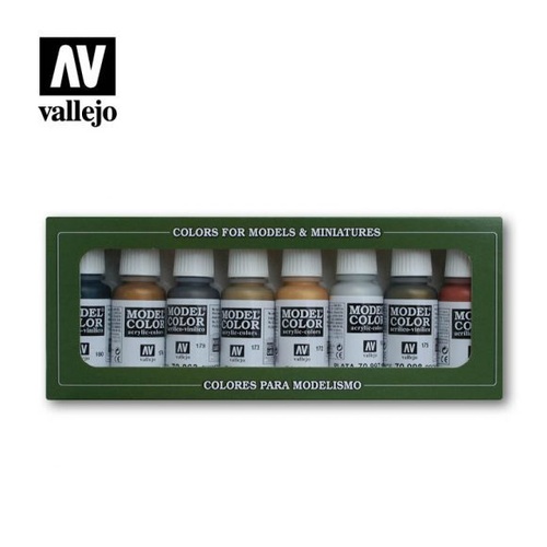 Vallejo - Model Colour Metallic Colors 8 Colors Set