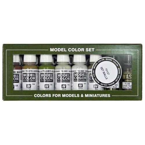 Vallejo - Model Colour Building Set 8 Colors Set