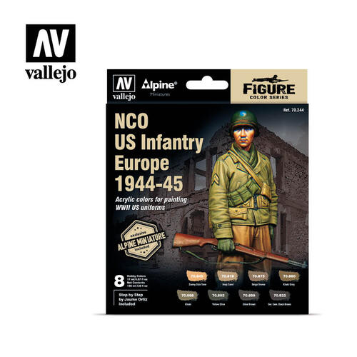 Vallejo - NCO US Infantry Europe 1944-45