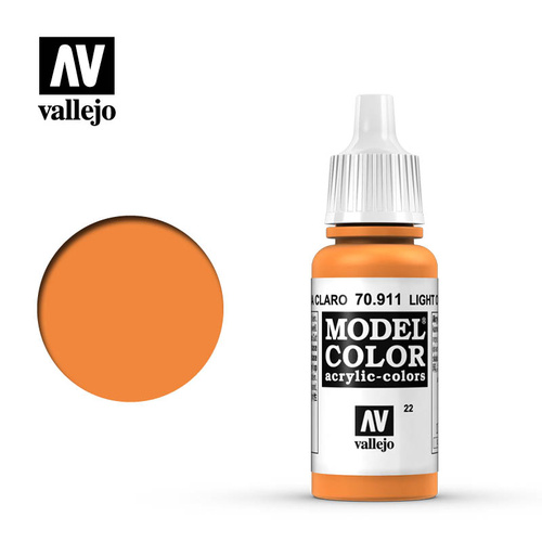 Vallejo - Model Colour Light Orange 17 ml (#22)