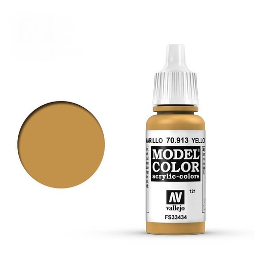 Vallejo - Model Colour Yellow Ochre 17 ml (#121)