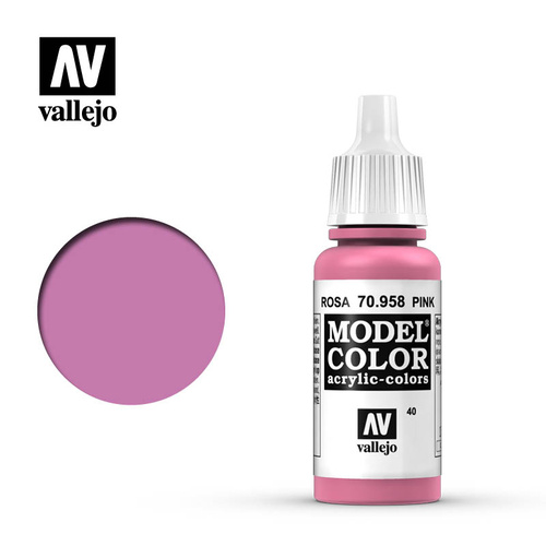 Vallejo - Model Colour Pink 17 ml (#40)