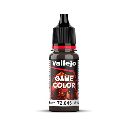 Vallejo Game Colour - Charred Brown 18ml