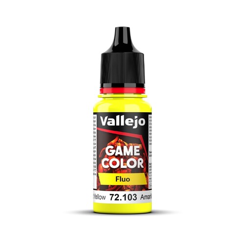 Vallejo Game Colour - Fluorescent Yellow 18ml