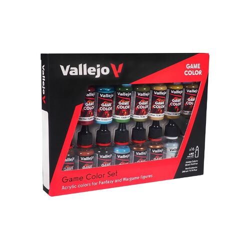 Vallejo Game Colour Specialist - 16 Colour Acrylic Paint Set