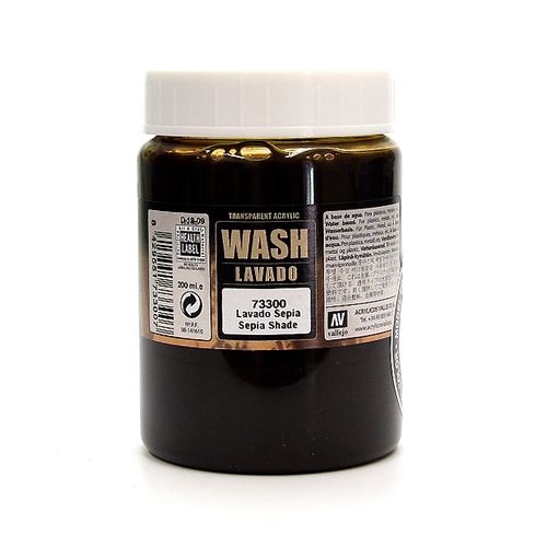 Vallejo - Sepia Wash 200 ml