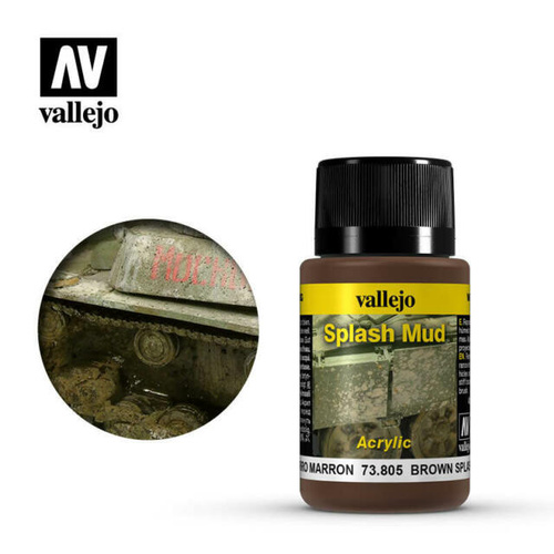 Vallejo - Weathering Effects Splash Mud - Brown Mud