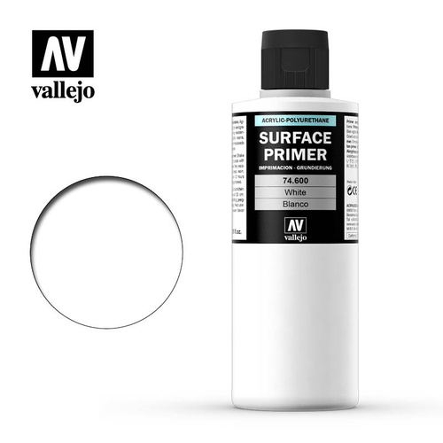 Vallejo - Surface Primer Color White 200 ml