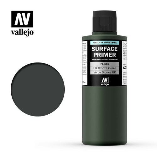 Vallejo - Surface Primer Color Uk Bronze Green 200 ml