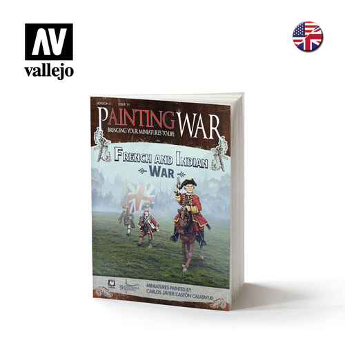 Vallejo Book: Painting War French and Indian War [75044]