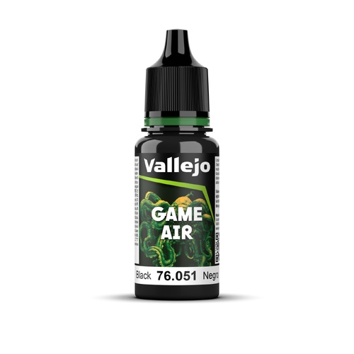 Vallejo - Vallejo Game Air - Black 18 ml