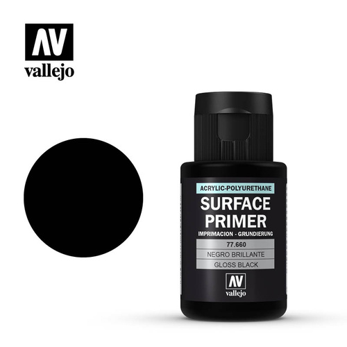 Vallejo - Gloss Black Primer 32ml