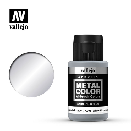 Vallejo - Metal Color White Aluminium 32 ml