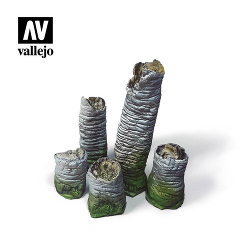 Vallejo Scenics - 1/35 Broken Palm Trunks