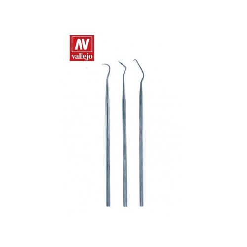 Vallejo Tools Set Of 3 S/S Probes