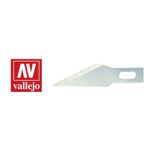 Vallejo Tools #11 Classic Fine Point Blades (5) - #1 Handle