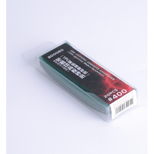 Border Model - Die-Cutting Adhesive Sandpaper #400 (20pc)