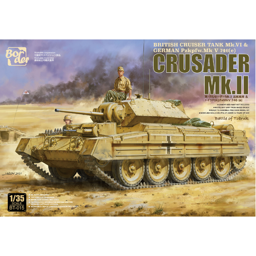 Border Model - 1/35 Crusader Mk.II Plastic Model Kit [BT015]