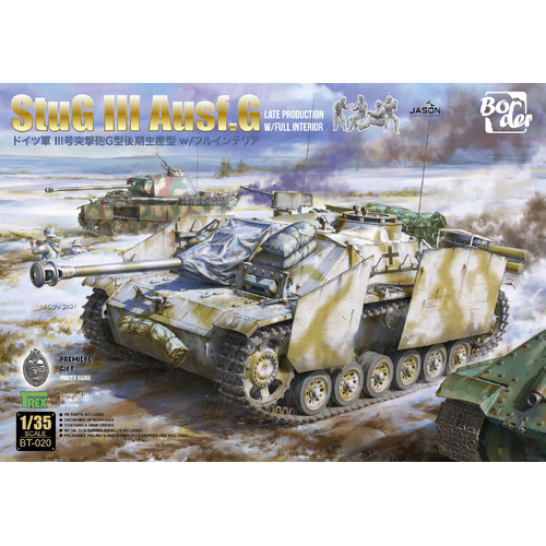 Border Model - 1/35 Stug III Plastic Model Kit