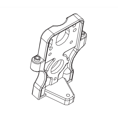 BSD - Rr. Spur Diff Plate Bs819 And 82 - Bs819-018