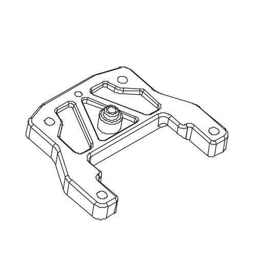 BSD - Upper Spur Diff Plate Bs819 And - Bs819-021