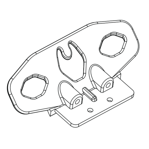 BSD - Fr. Bumper Bs832T Cars - Bs903-009