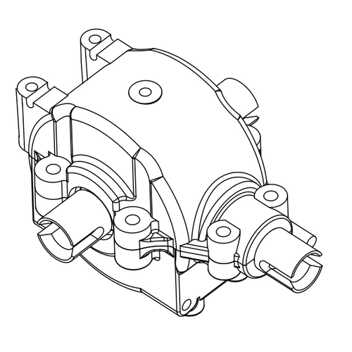 BSD - Diff. Gearbox Unit Bs832T Cars - Bs903-020