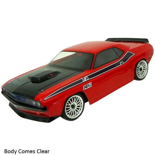 Body worx - 1/10 Body shell Dodge 70 clear