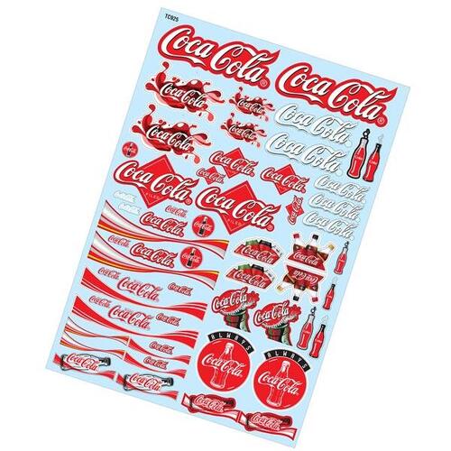 Bodyworx - 1/10 Coca Cola Sticker Sheet (ST041)