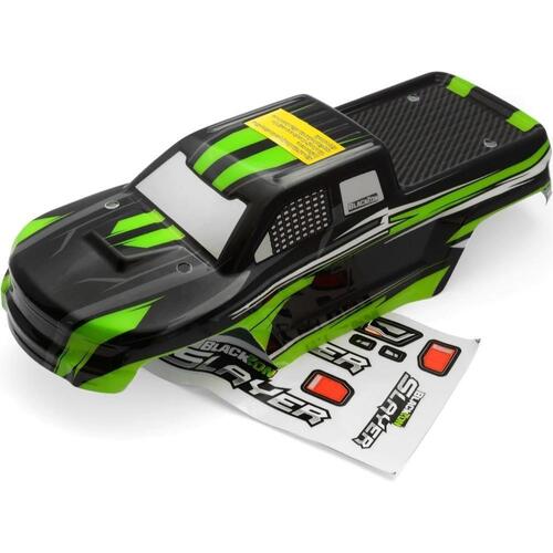 BlackZon Slyder Truck Body (black/green) [540039]