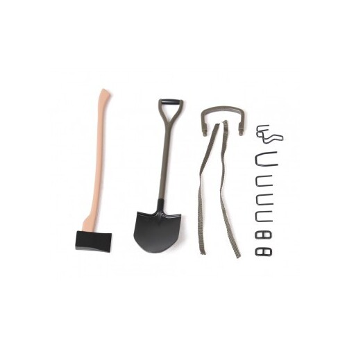 1:6 1941 MB SCALER AXE AND SAND SHOVEL SET 1941 MB Scaler