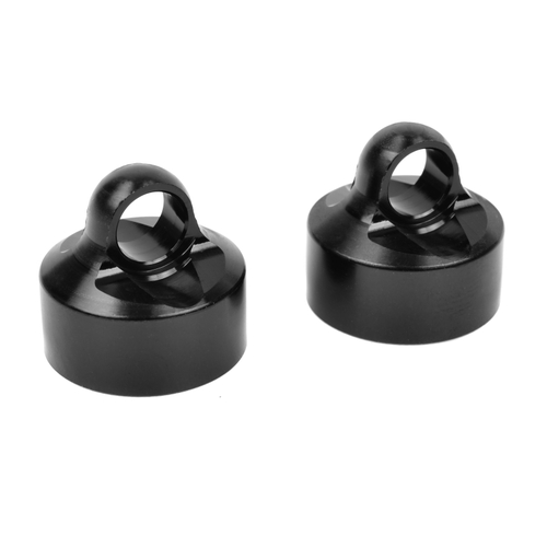 Team Corally - Hard Anodised Aluminium Shock Caps (2 Pce)