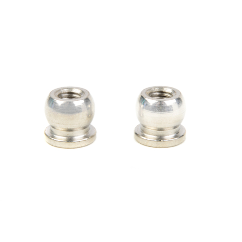 Threaded Ball - 6mm - Steel - 2 pcs